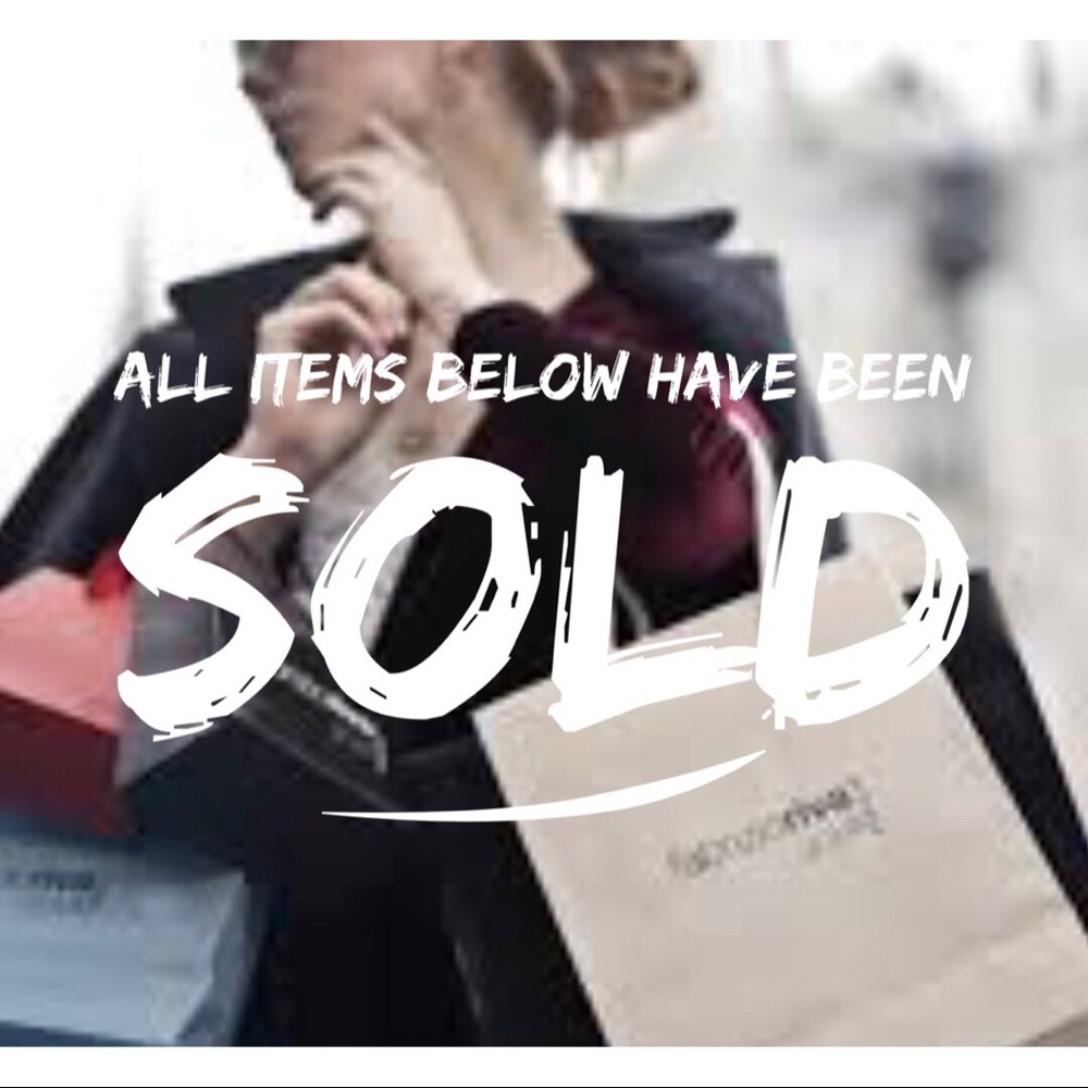 All items below have been sold